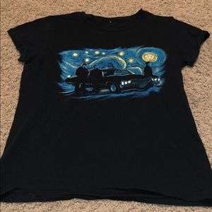 Back supernatural tee shirt